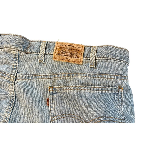 Vintage Levis Strauss 540 Jeans Mens Blue, Brown Tab Flex Denim 44 x 30 - Picture 7 of 8